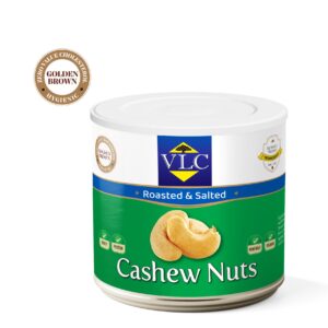 Classic Roasted Salted Cashews (Jumbo 180) 1Kg Tin
