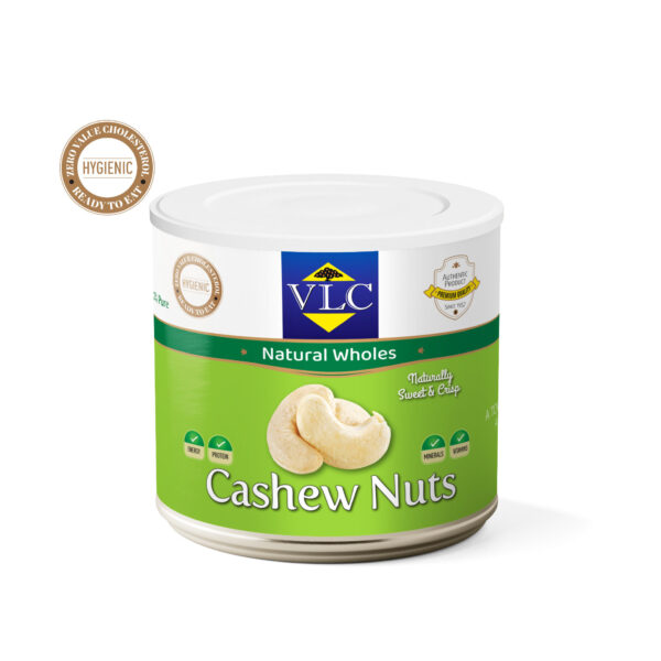 Natural Unroasted Cashews (Jumbo W180) 1Kg Tin
